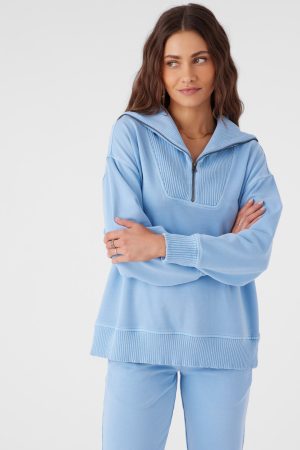 Karma French Terry Half Zip Pullover