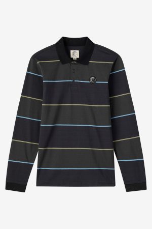 O'Riginals Cassidy Long Sleeve Knit Standard Fit Polo