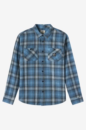 O'Riginals Clashed Flannel Standard Fit Long Sleeve Shirt