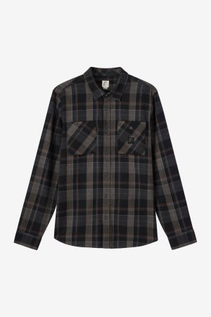 O'Riginals Clashed Flannel Standard Fit Long Sleeve Shirt