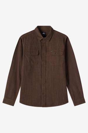 Midland Flannel Standard Fit Long Sleeve Shirt
