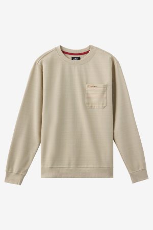 Bavaro Blocked Crew Neck Fleece