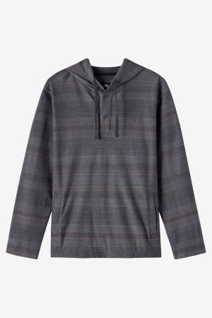 Bavaro Stripe Poncho Pullover Fleece