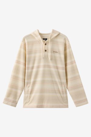 Bavaro Stripe Poncho Pullover Fleece