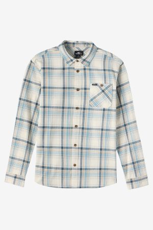 Boy's Redmond Plaid Flannel Long Sleeve Shirt