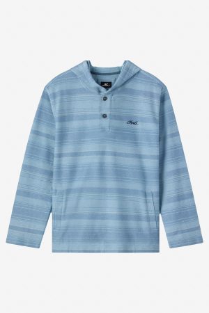 Boy's Bavaro Stripe Poncho Pullover Fleece