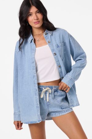 Sevie Denim Shacket
