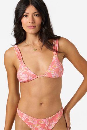 Nayomi Floral Menorca Triangle Top