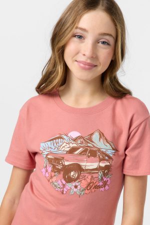 Girl's Sunset Crossing Tee