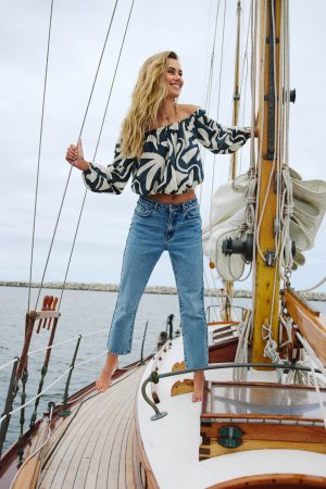 Mari Denim Jean Pants