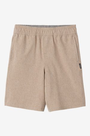 Little Boy's Reserve Heather Hybrid Shorts