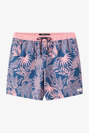 Hermosa Elastic Waist Lined 17 Swim Trunks