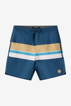 Cruzer Stripe Scallop 18 Boardshorts
