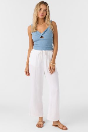 Brenda Crinkle Double Gauze Beach Pants