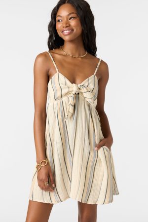 Natalya Stripe Short Dress