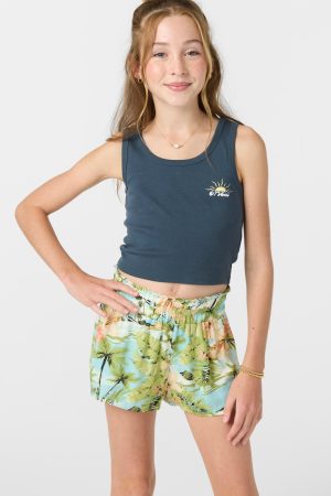 Girl's Gabi Tropical Beach Shorts